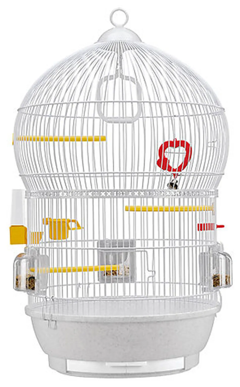 Ferplast - Cage Bali pour Oiseaux - Blanc