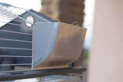 Ferplast - Cage Barn Double 100 pour Lapins - Blanc