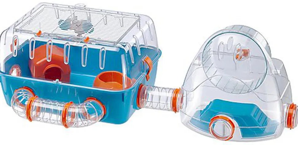 Ferplast - Cage Combi 2 pour Hamsters - 29x79x26cm