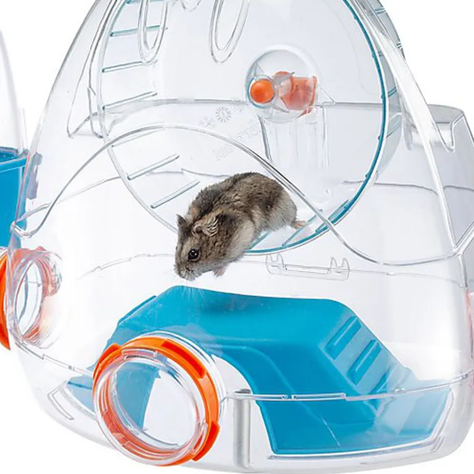 Ferplast - Cage Combi 2 pour Hamsters - 29x79x26cm