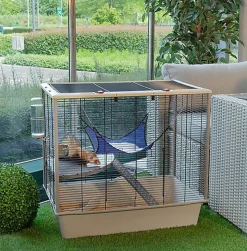 Ferplast - Cage Furat Plus pour Rongeurs - Blanc