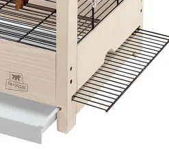 Ferplast - Cage Giulietta 5 pour Oiseaux Exotiques - Bois