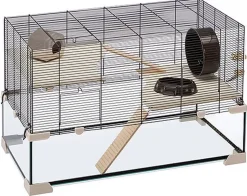 Ferplast - Cage Karat 80 pour Petits Rongeurs - 45x78x52cm