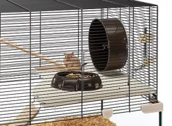 Ferplast - Cage Karat 80 pour Petits Rongeurs - 45x78x52cm