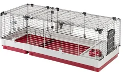 Ferplast - Cage Krolik 140 pour Lapins et Cochon d Inde - 60x142x50cm