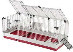Ferplast - Cage Krolik 140 pour Lapins et Cochon d Inde - 60x142x50cm