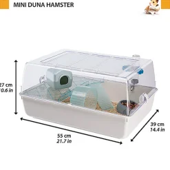 Ferplast - Cage Mini Duna pour Hamster - Blanc