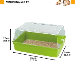 Ferplast - Cage Mini Duna Multy pour Hamster - Vert