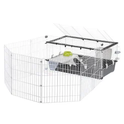 Ferplast - Cage Parkhome 100 pour Rongeurs - 177x95x56cm