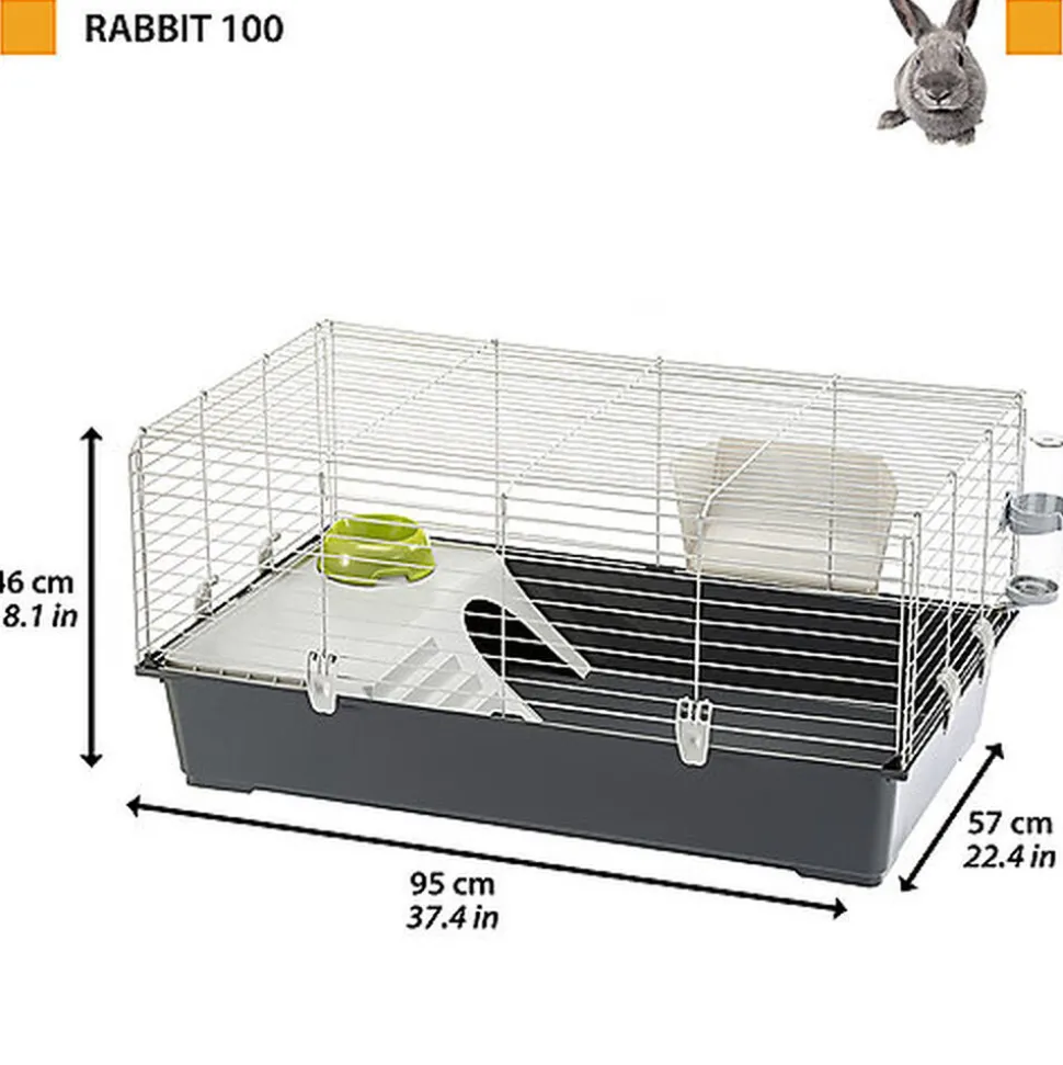 Ferplast - Cage Rabbit 100 pour Lapin