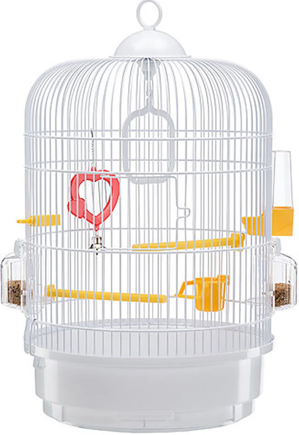 Ferplast - Cage Regina pour Oiseaux Exotiques - Blanc/Bleu