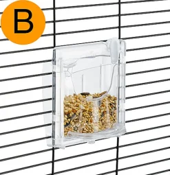 Ferplast - Cage Rekord 1 pour Oiseaux Exotiques - Fuchsia