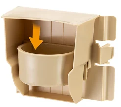 Ferplast - Cage Sonia pour Oiseaux - Gris