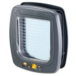 Ferplast - Chatière Swing 9 pour Chats - Gris