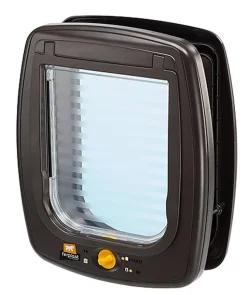 Ferplast - Chatière Swing 9 Set pour Chats - Marron