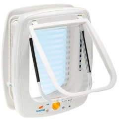 Ferplast - Chatière Swing 9 Set pour Chats - Blanc