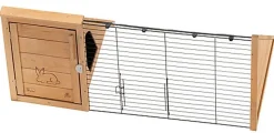 Ferplast - Clapier Twingloo pour Lapins - 51x120x43cm