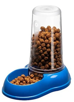 Ferplast - Distributeur Azimut 1500 Eau / Nourriture pour Chiens - Bleu