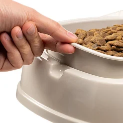 Ferplast - Distributeur Double d Eau et Croquettes Bouteille pour Chiens