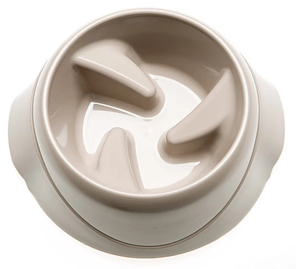 Ferplast - Ecuelle Anti-glouton Magnus Slow Gris - L