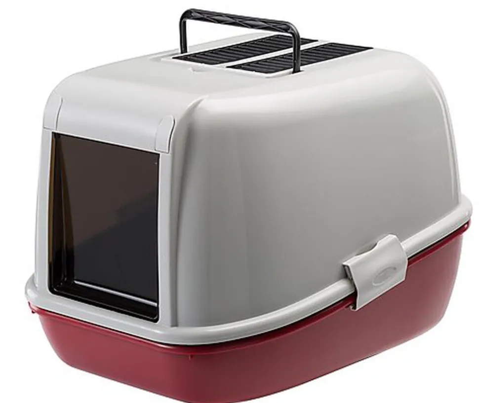 Ferplast - Maison de Toilettes Magix pour Chats - Bordeaux