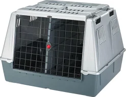 Ferplast - Panier de Transport Atlas Car en Plastique Gris - Maxi