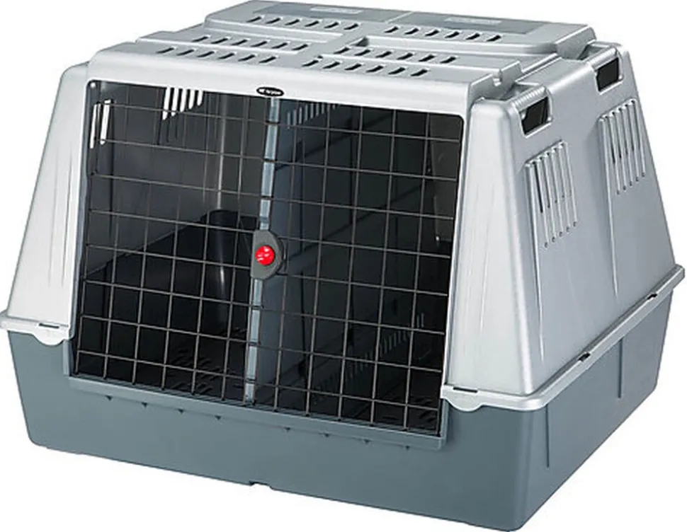 Ferplast - Panier de Transport Atlas Car en Plastique Gris - Maxi