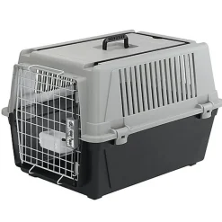 Ferplast - Panier de Transport Atlas 40 en Plastique - Gris