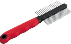 Ferplast - Peigne Gro 5864 Double Dents Larges pour Chien et Chat