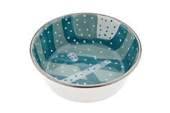 Ferribiella - Bol Artista Inox Bleu pour Chiens