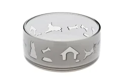 Ferribiella - Bol Duoworld Gris pour Chiens