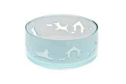 Ferribiella - Bol Duoworld Bleu pour Chiens