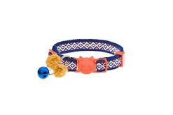 Ferribiella - Collier Anti-Etranglement Iceland pour Chats - Orange