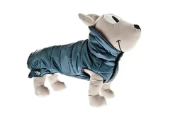 Ferribiella - Doudoune Cristallo Bleu pour Chiens