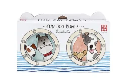 Ferribiella - Etui 2 Bols Aquarelle pour Chiens - 450mlx2