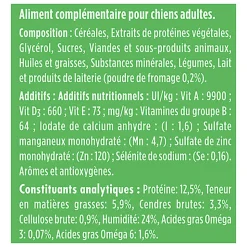 Fido - Friandises Funtastix Bacon et Fromage pour Chien - 150g
