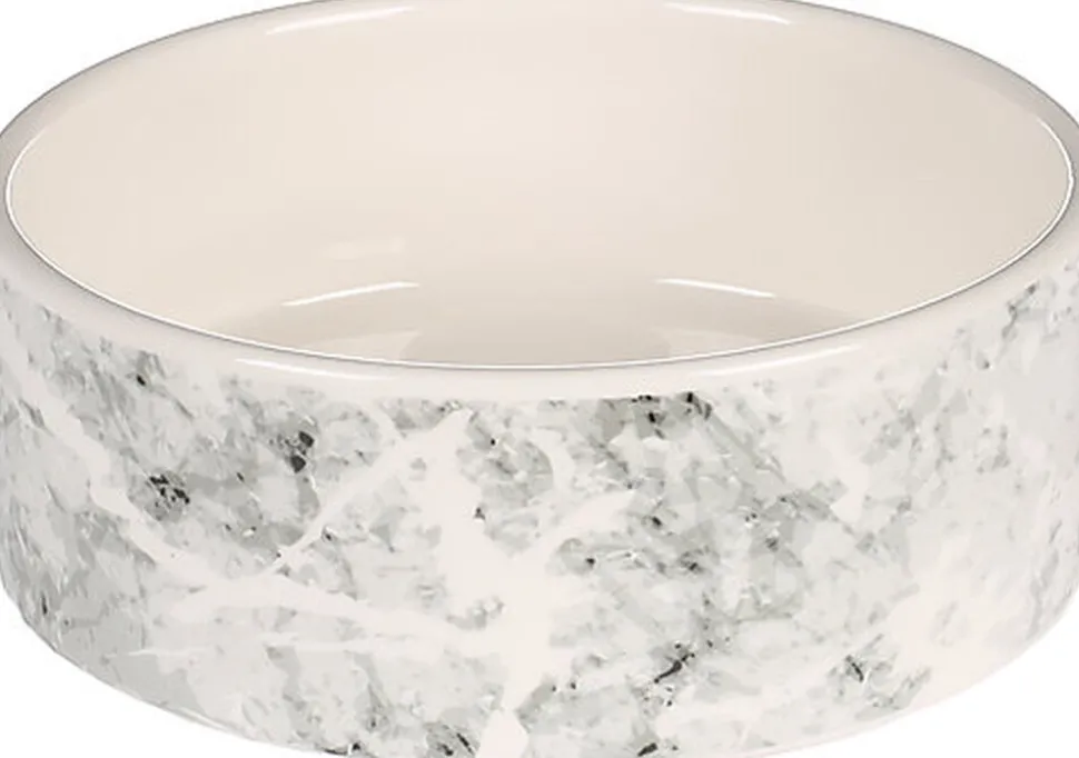 Flamingo - Gamelle Eau et Nourriture Marmi Gris pour Chiens