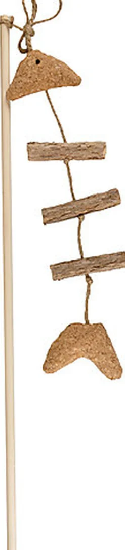 Flamingo - Jouet Adamello Canne à Pêche & Arête de Poisson - 45cm