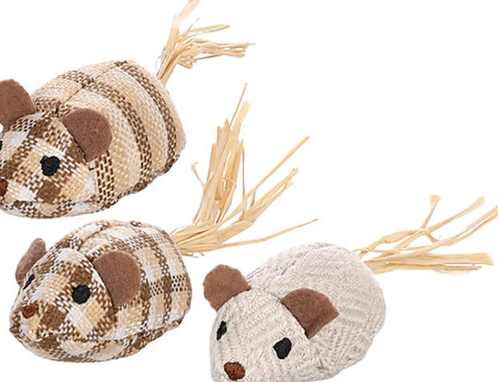 Flamingo - Jouet Karo Souris pour Chats - 12cm