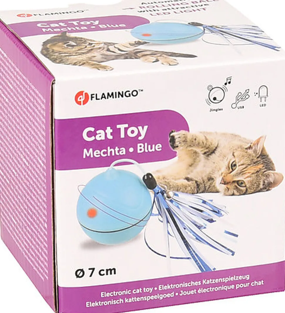 Flamingo - Jouet électronique Magic Mechta Balle Plume - 7cm