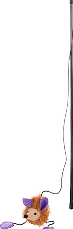 Flamingo - Jouet Lena Canne Hérisson pour Chats - 51cm