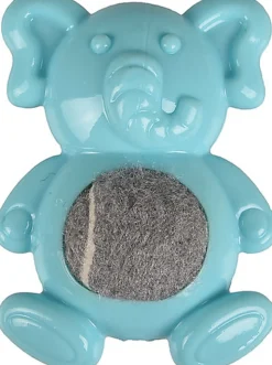 Flamingo - Jouet Loekie Eléphant Bleu pour Chiots - 7,2cm