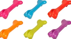 Flamingo - Jouet Os en Caoutchouc NR5 pour Chiens - 22cm