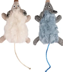 Flamingo - Jouet Peluche Rizzo Souris pour Chats - 19,5cm