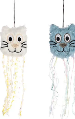 Flamingo - Jouet Peluche Rizzo Tête de Chat pour Chats - 21cm