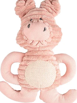 Flamingo - Jouet Peluche Small Dog Cochon Ilva Rose pour Chiens - 23cm