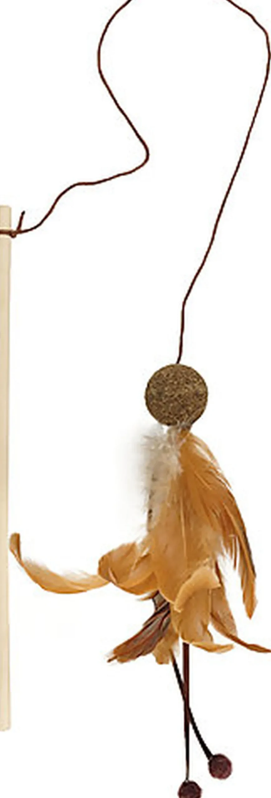 Flamingo - Jouet Penken Canne à pêche avec Balle pour Chats - 27cm