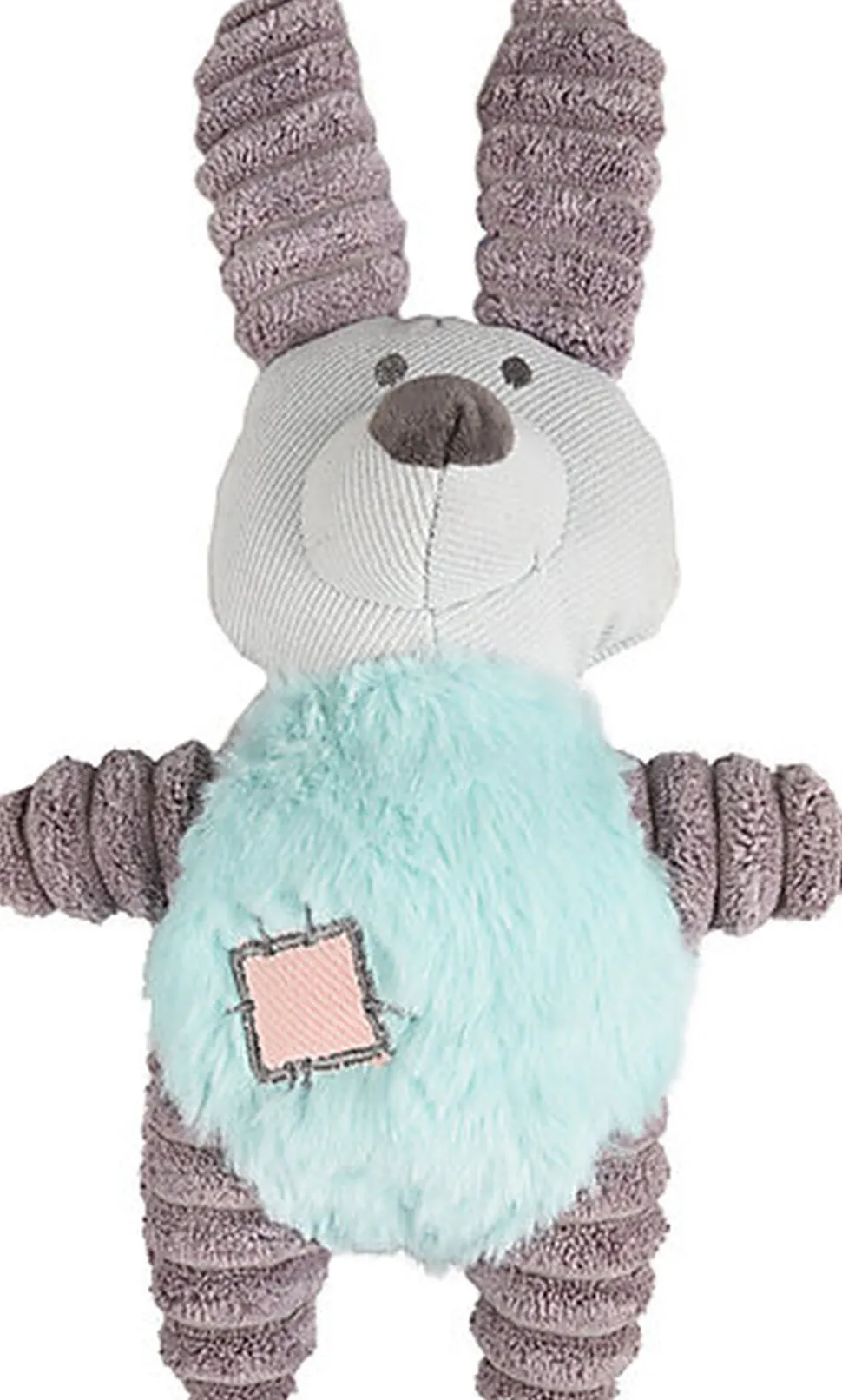 Flamingo - Jouet Small Dog Lapin Ikra Vert pour Chiots - 27cm