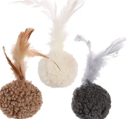 Flamingo - Jouet Suava Balle pour Chats - 13cm