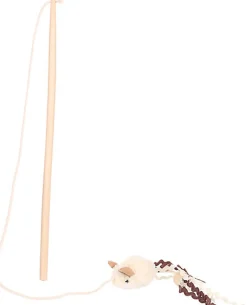 Flamingo - Jouet Suava Canne à pêche avec Souris pour Chats - 25x5x4cm